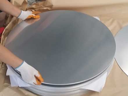 沖壓鋁圓片圖片